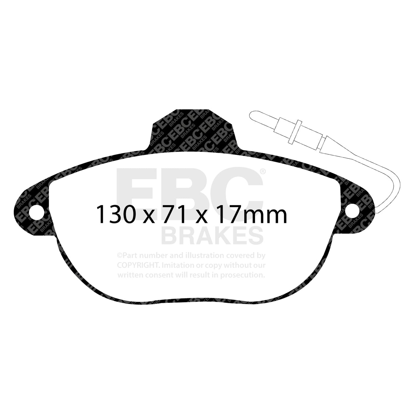 EBC Brakes Pad and Disc Full vehicle Kit (PD40K528)