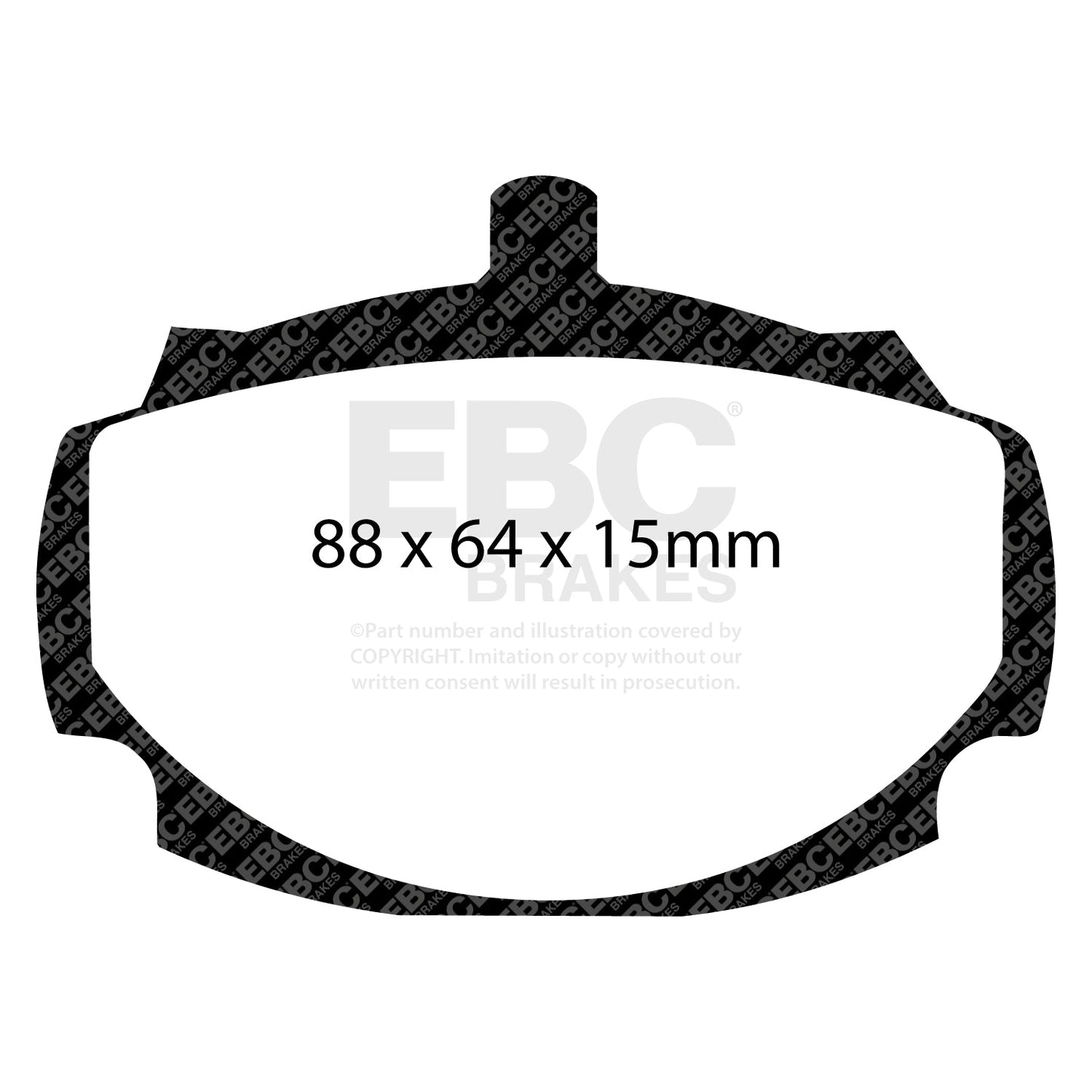 EBC Brakes Pad and Disc Kit (PD03KF525)