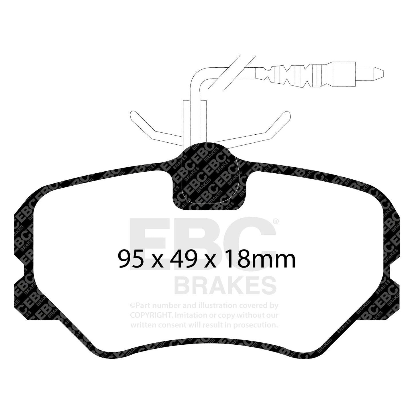 EBC Brakes Pad and Disc Full vehicle Kit (PD40K1485)