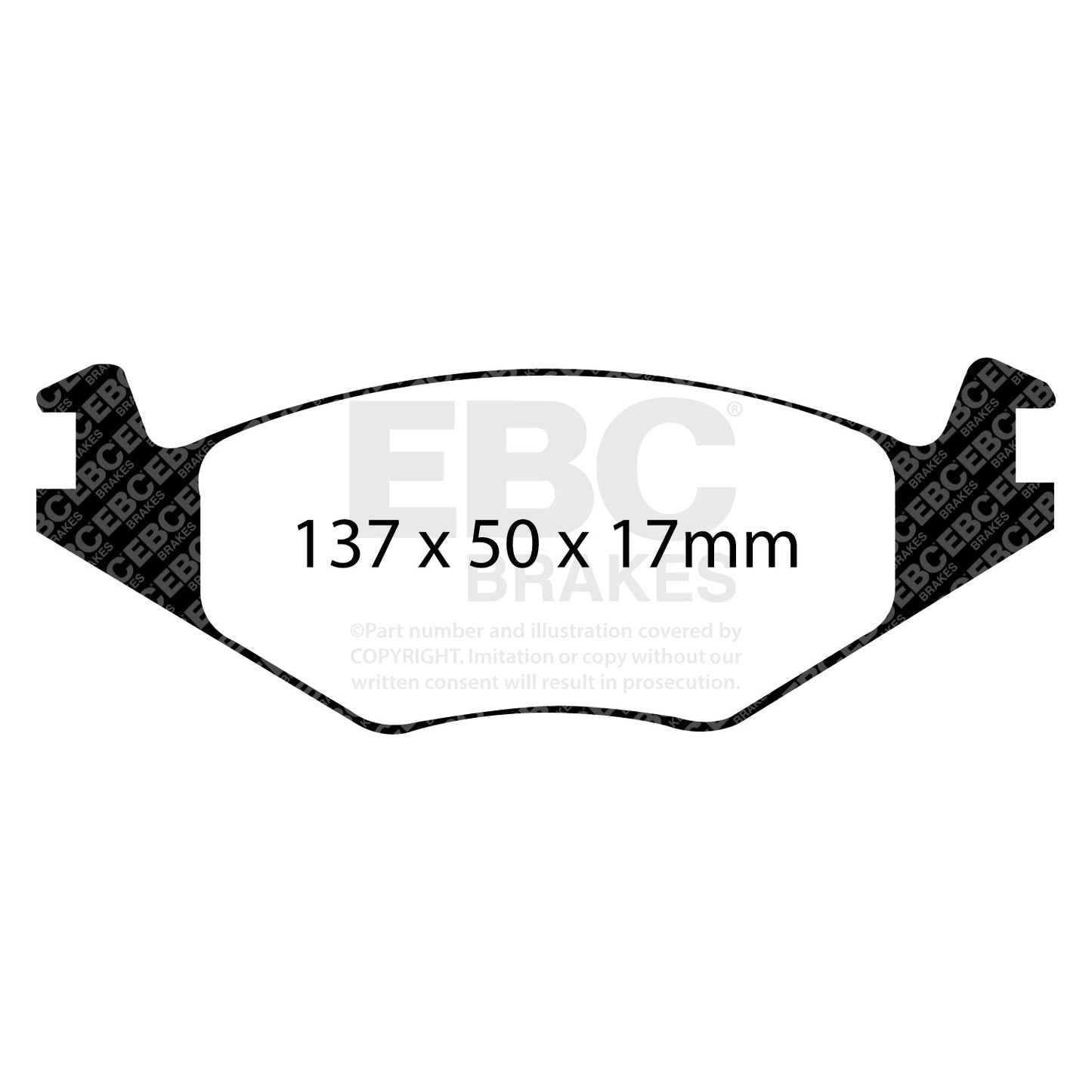 EBC Brakes Pad and Disc Kit (PD11KF117)
