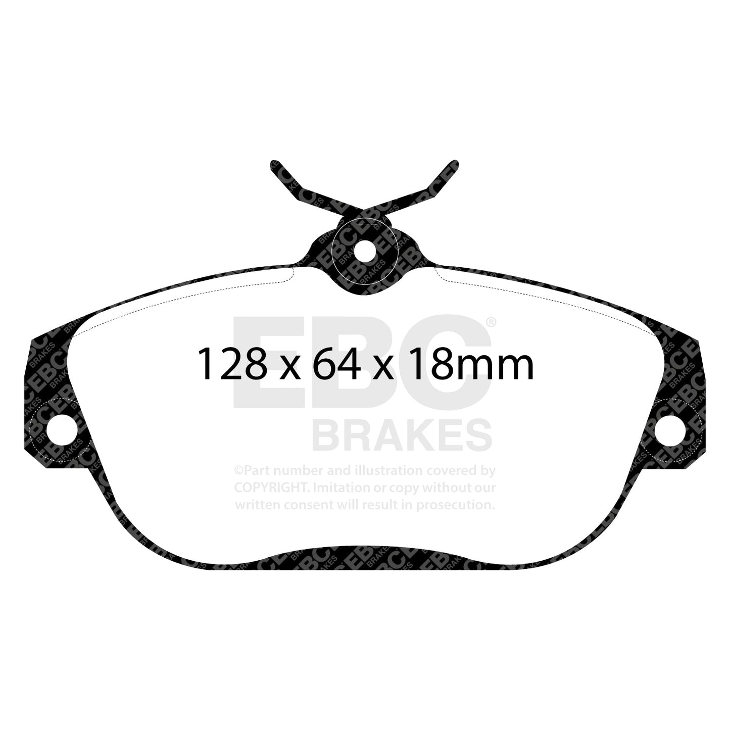 EBC Brakes Pad and Disc Full vehicle Kit (PD40K2096)