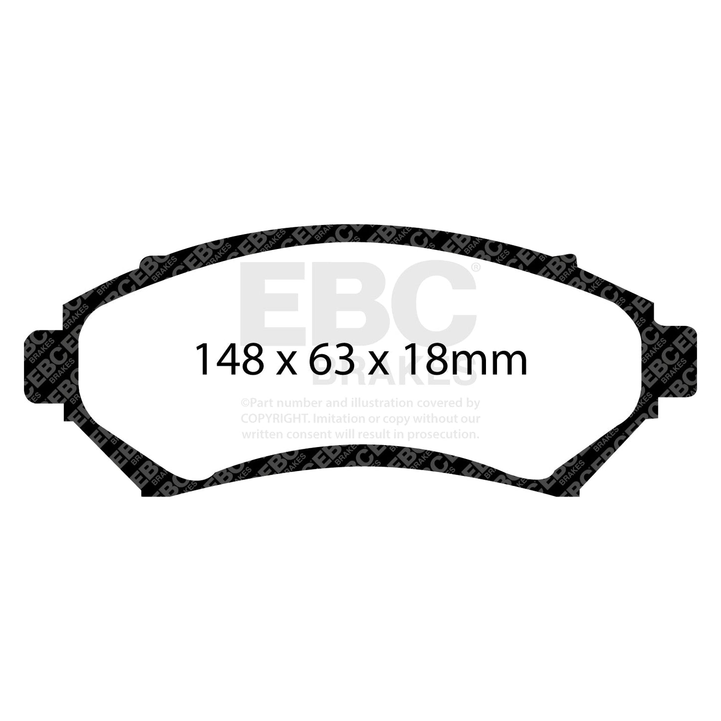 EBC Brakes Pad and Disc Kit (PD11KF127)