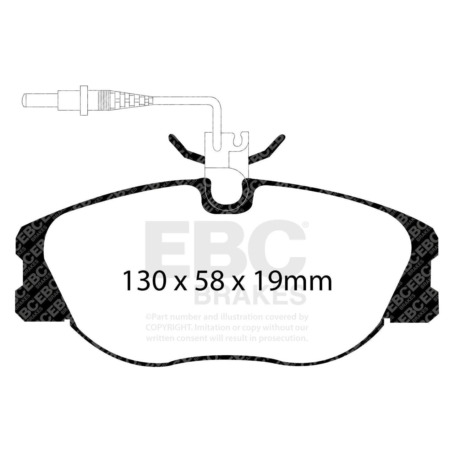EBC Brakes Pad and Disc Kit (PDKF515)