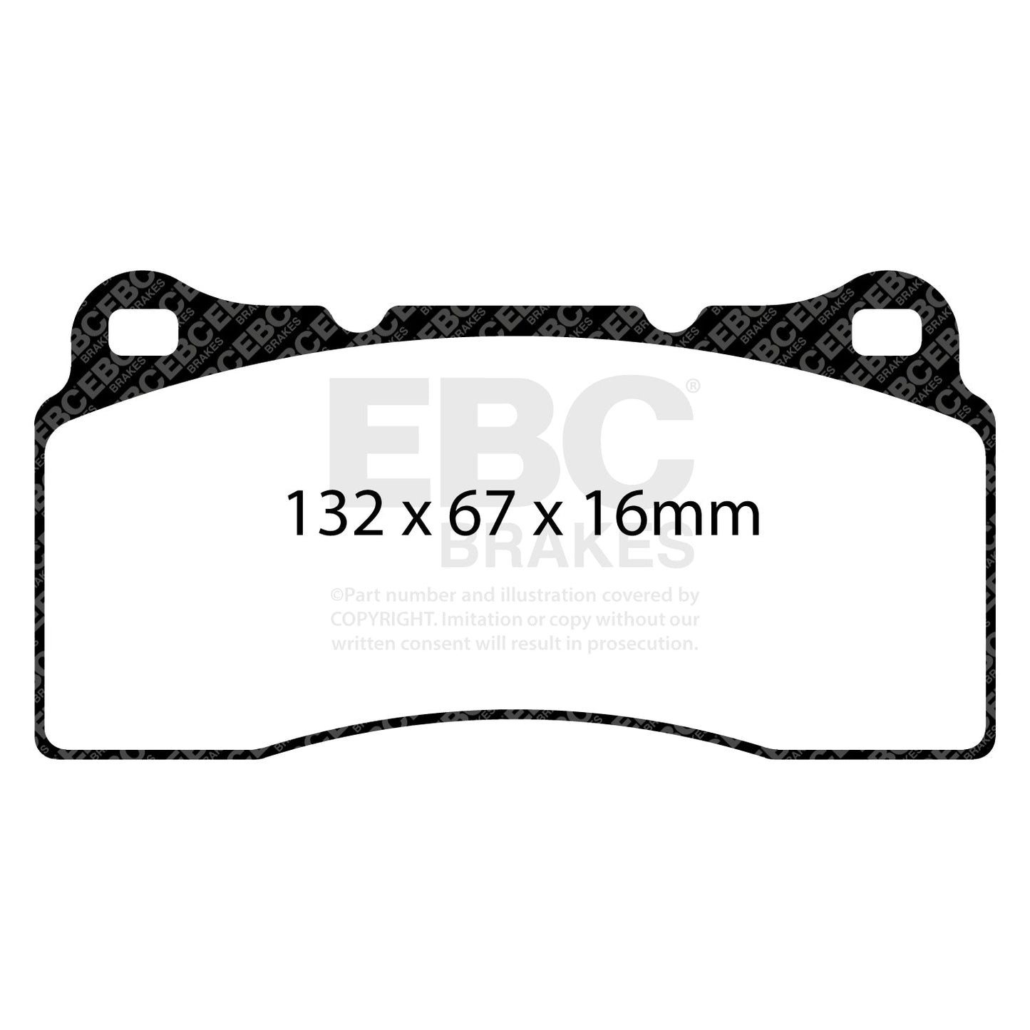 EBC Brakes Pad and Disc Kit (PD04KF136)