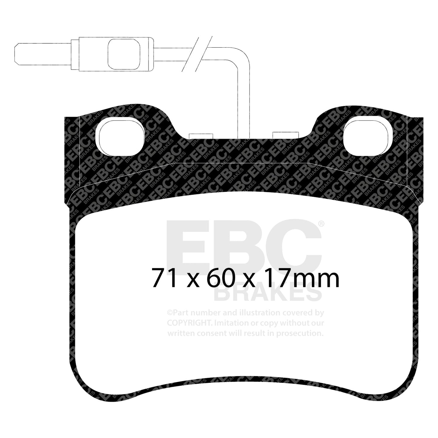 EBC Brakes Pad and Disc Kit (PDKF463)