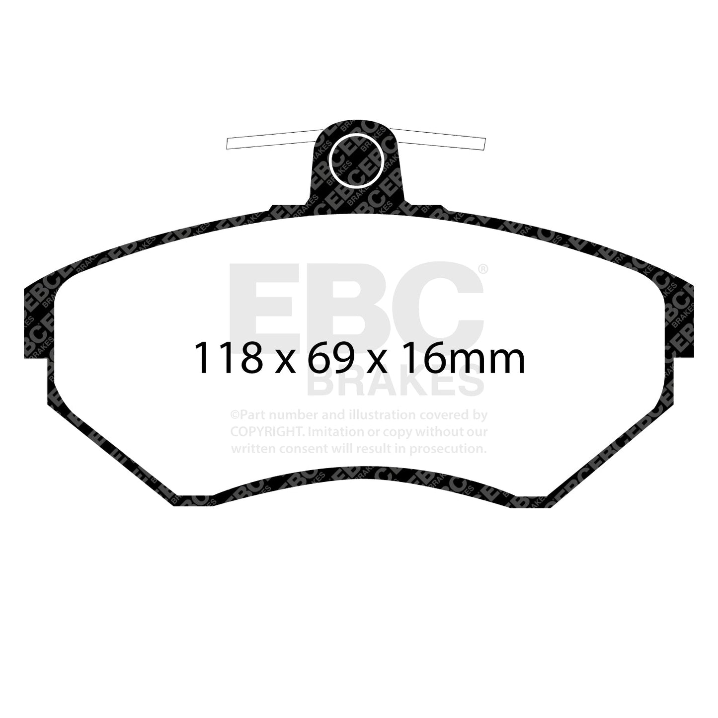 EBC Brakes Pad and Disc Kit (PDKF1789)