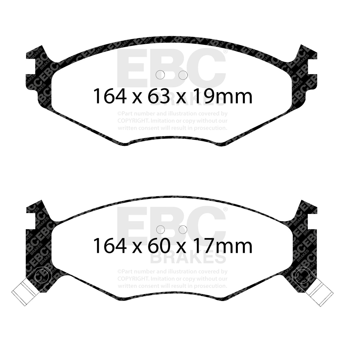 EBC Brakes Pad and Disc Kit (PDKF413)