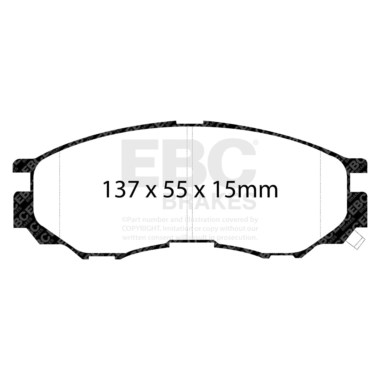 EBC Brakes Pad and Disc Kit (PDKF1354)