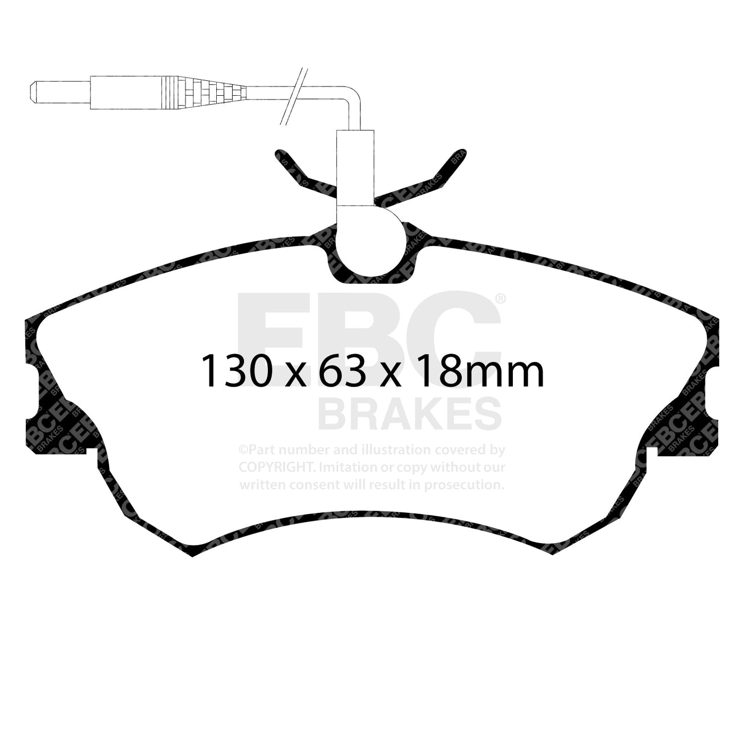 EBC Brakes Pad and Disc Full vehicle Kit (PD40K1573)