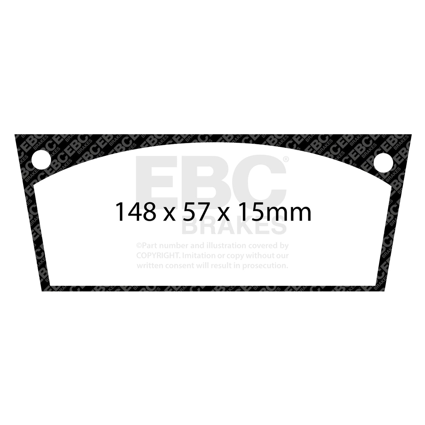EBC Ultimax OE Replacement Brake Pad Set (DP113)