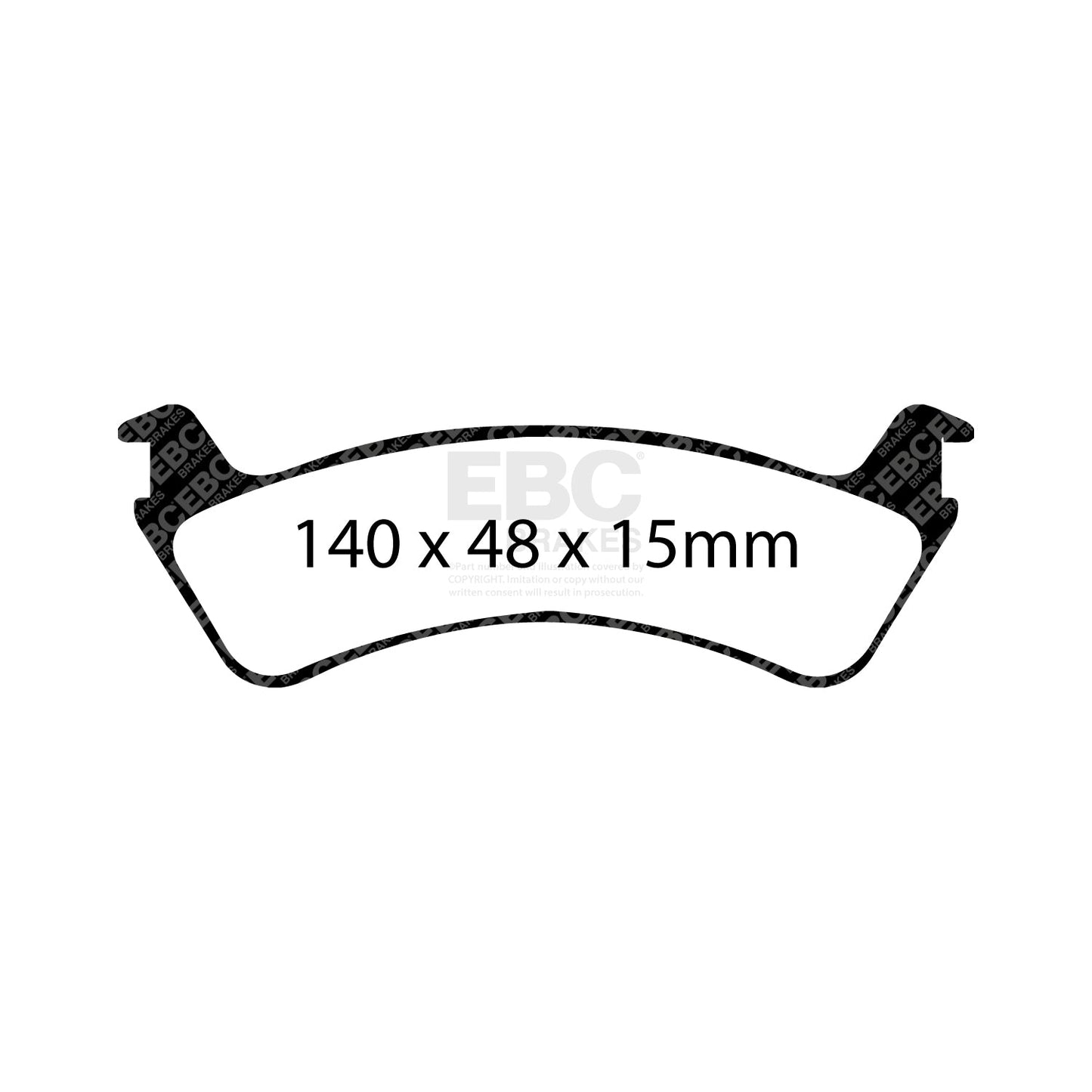EBC Brakes Pad  and  Disc Kit (PD01KR401)