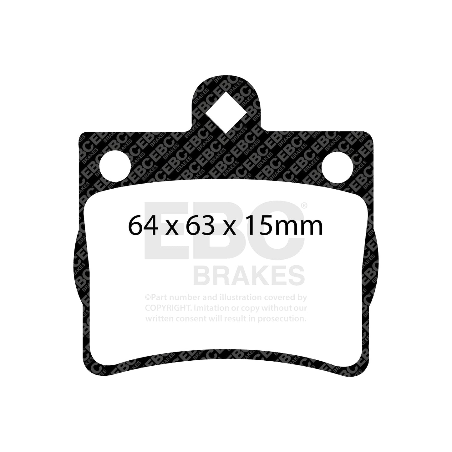 EBC Brakes Pad and Disc Full vehicle Kit (PD40K1156)