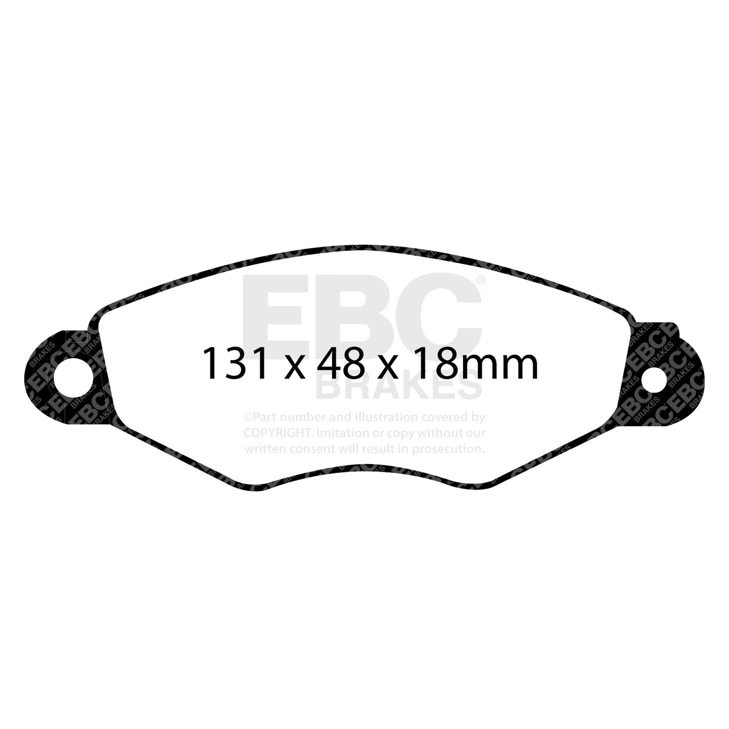EBC Brakes Pad and Disc Kit (PD06KF168)