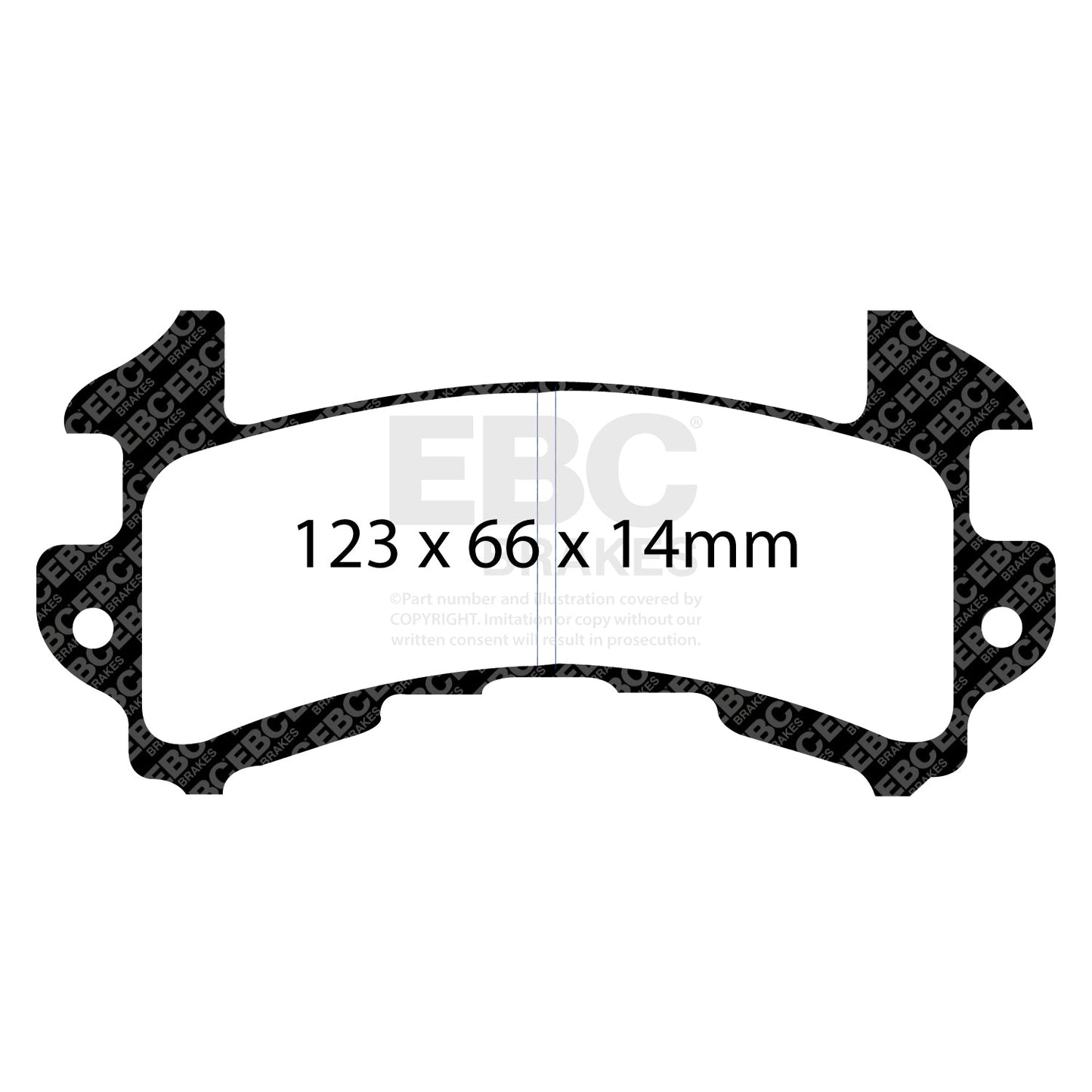 EBC Brakes Pad and Disc Kit (PD13KR135)