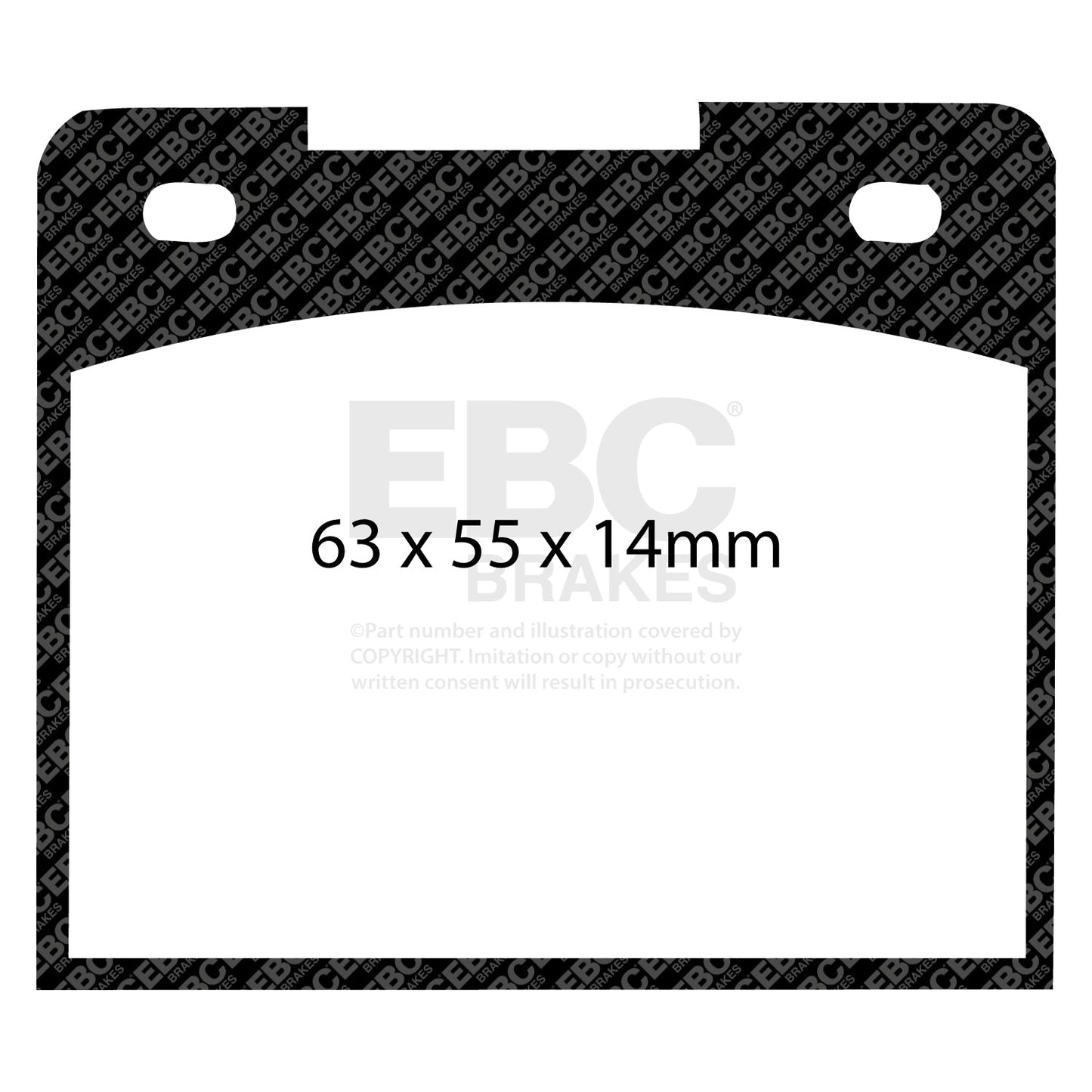 EBC Brakes Pad and Disc Kit (PDKF1792)