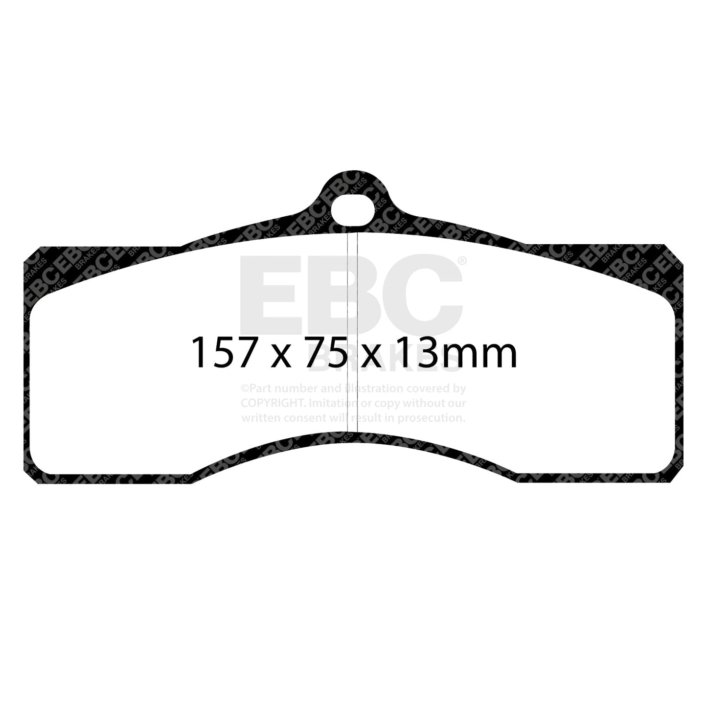 EBC Performance Pack Pad & Line Kit with Yellowstuff Pads (PLK1418)