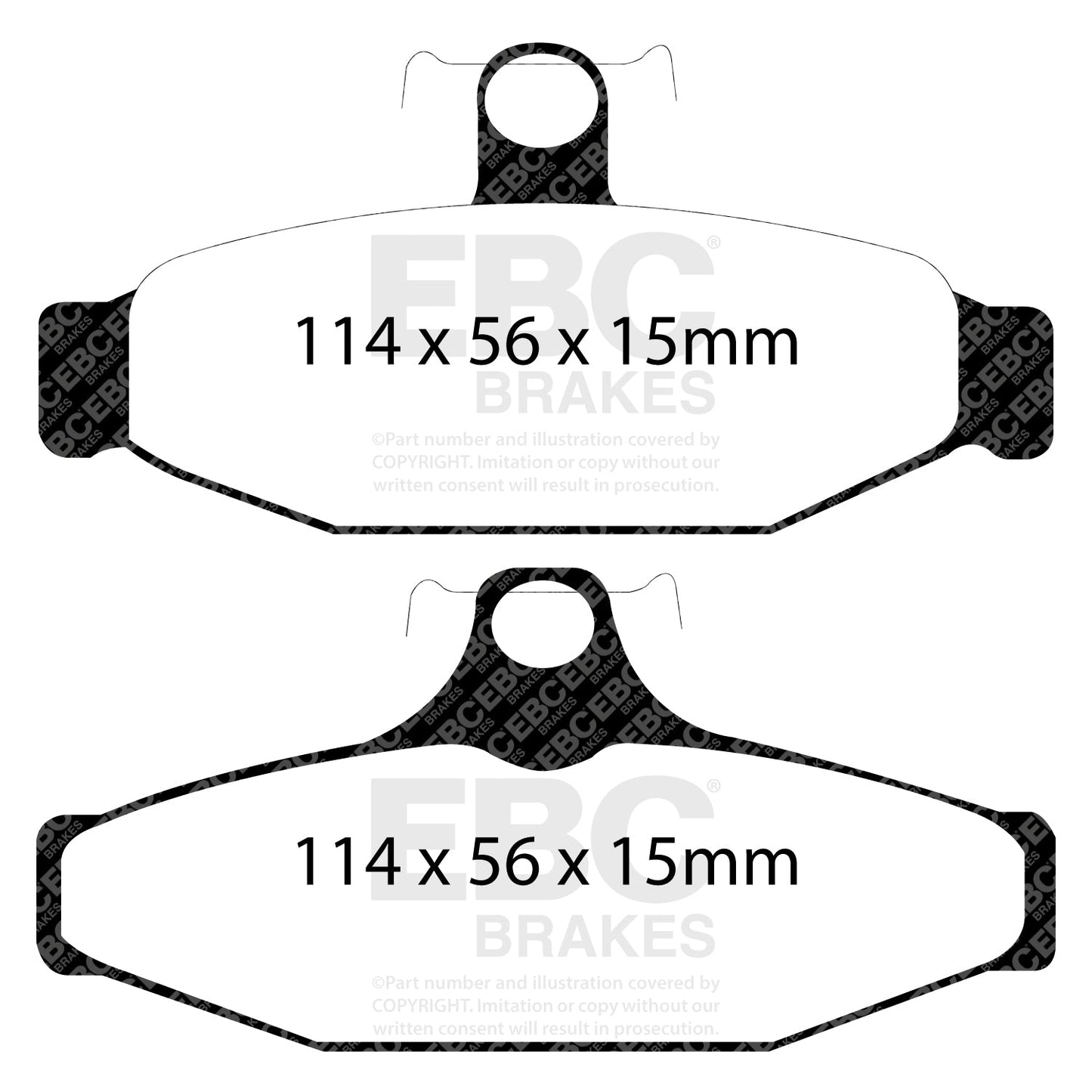 EBC Brakes Pad and Disc Kit (PD03KR207)