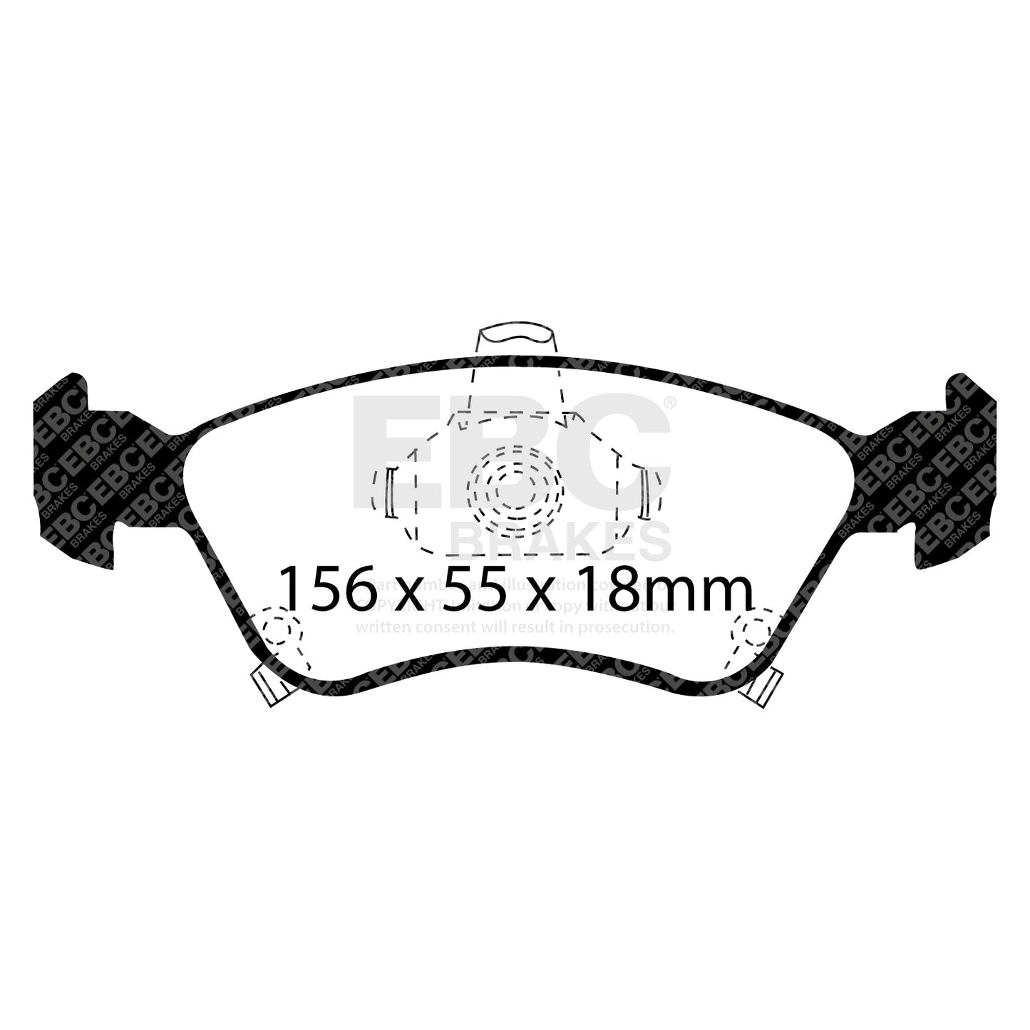 EBC Brakes Pad  and  Disc Kit (PD01KF1436)