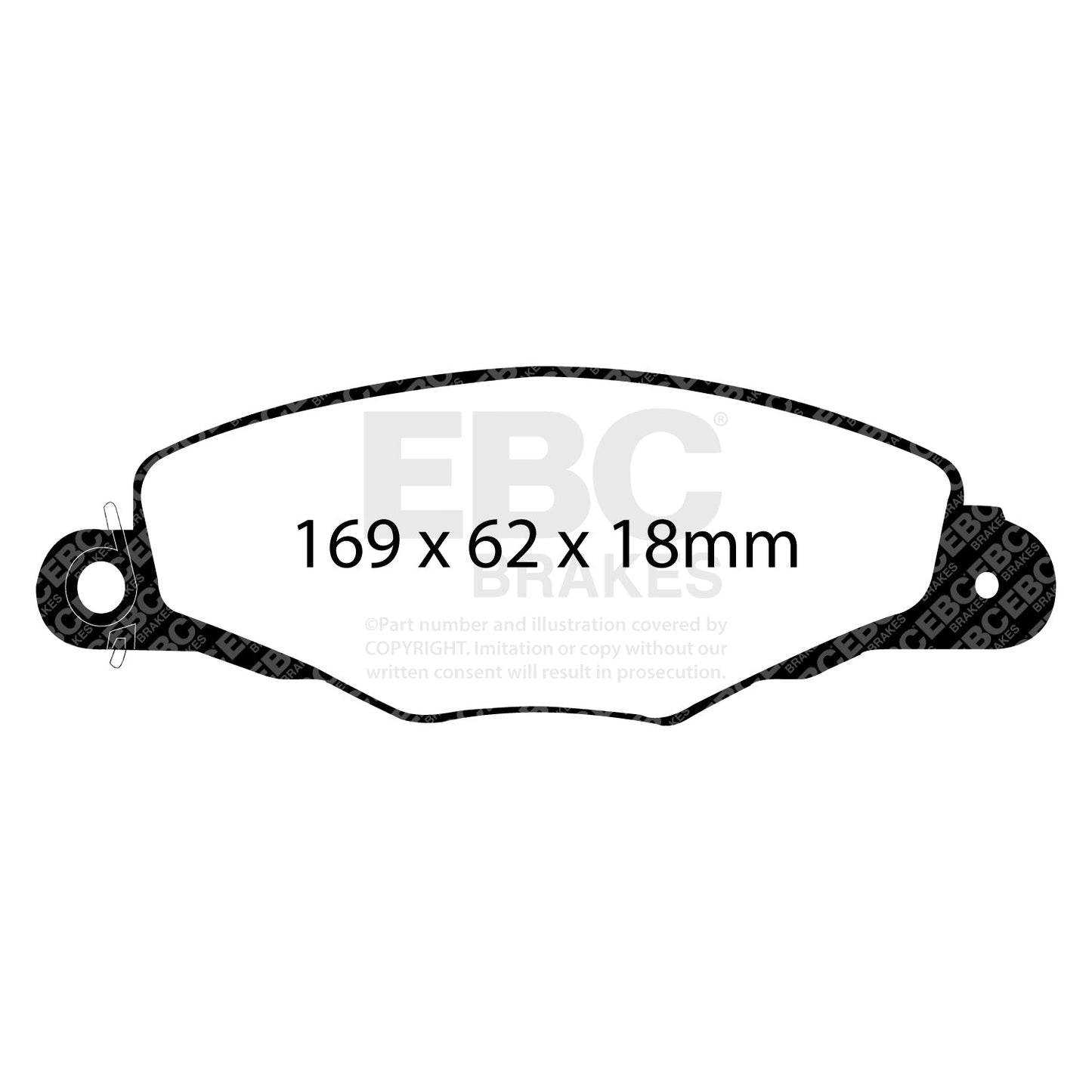 EBC Brakes Pad and Disc Kit (PDKF1592)