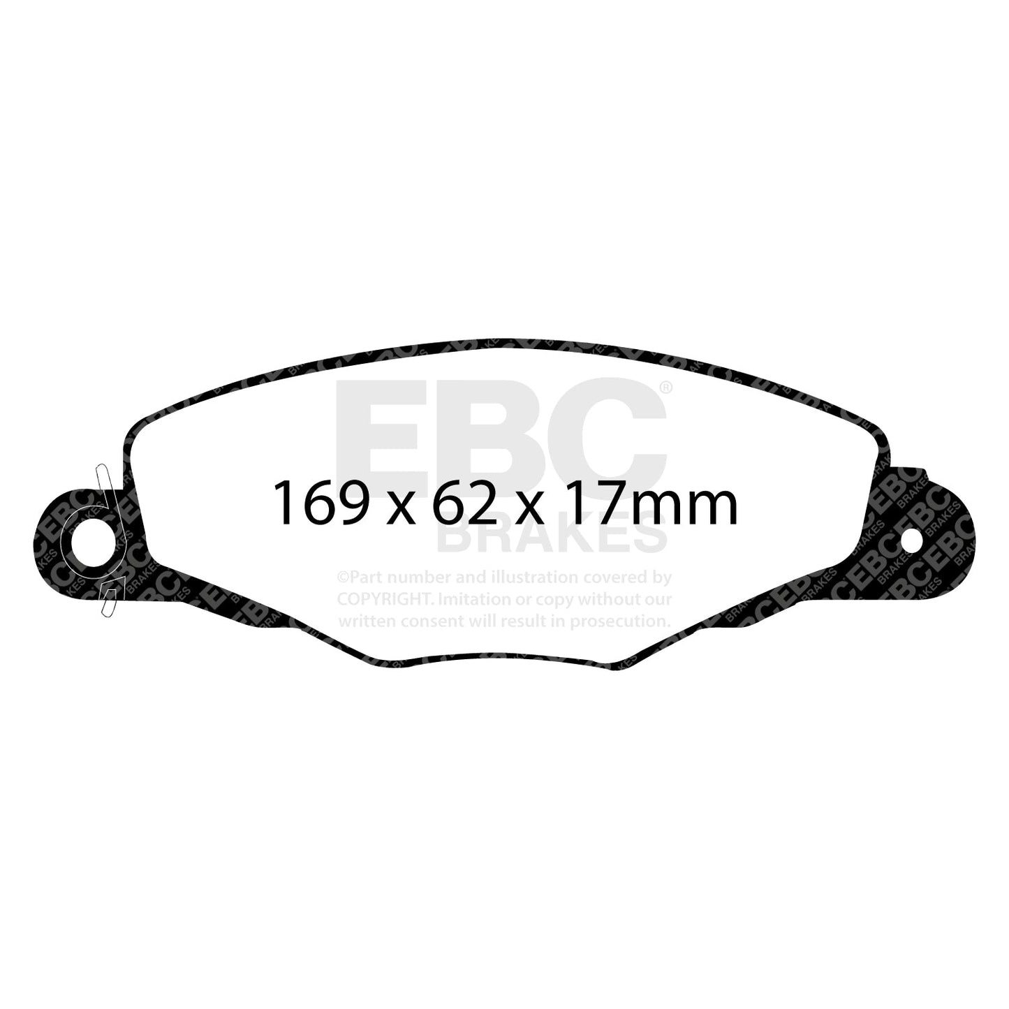 EBC Brakes Pad and Disc Full vehicle Kit (PD40K531)