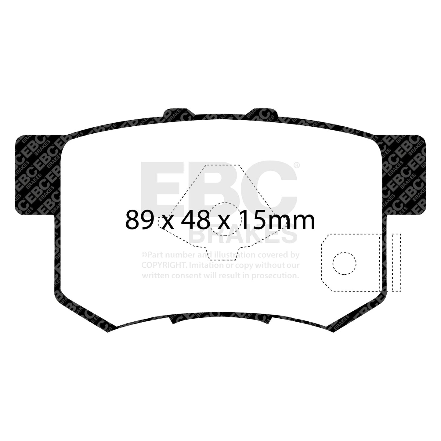 EBC Brakes Pad and Disc Kit (PD06KR191)