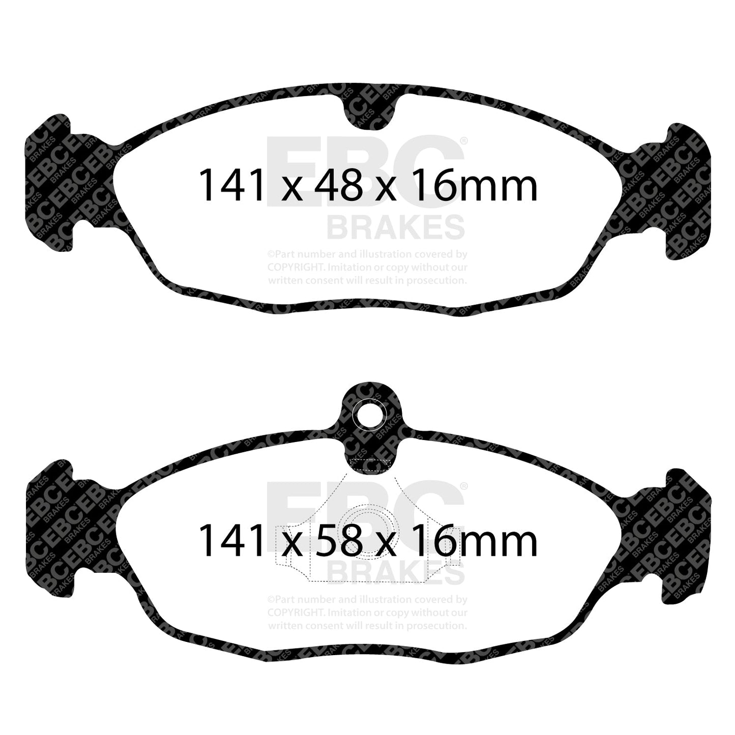 EBC Brakes Pad and Disc Kit (PD08KR021)