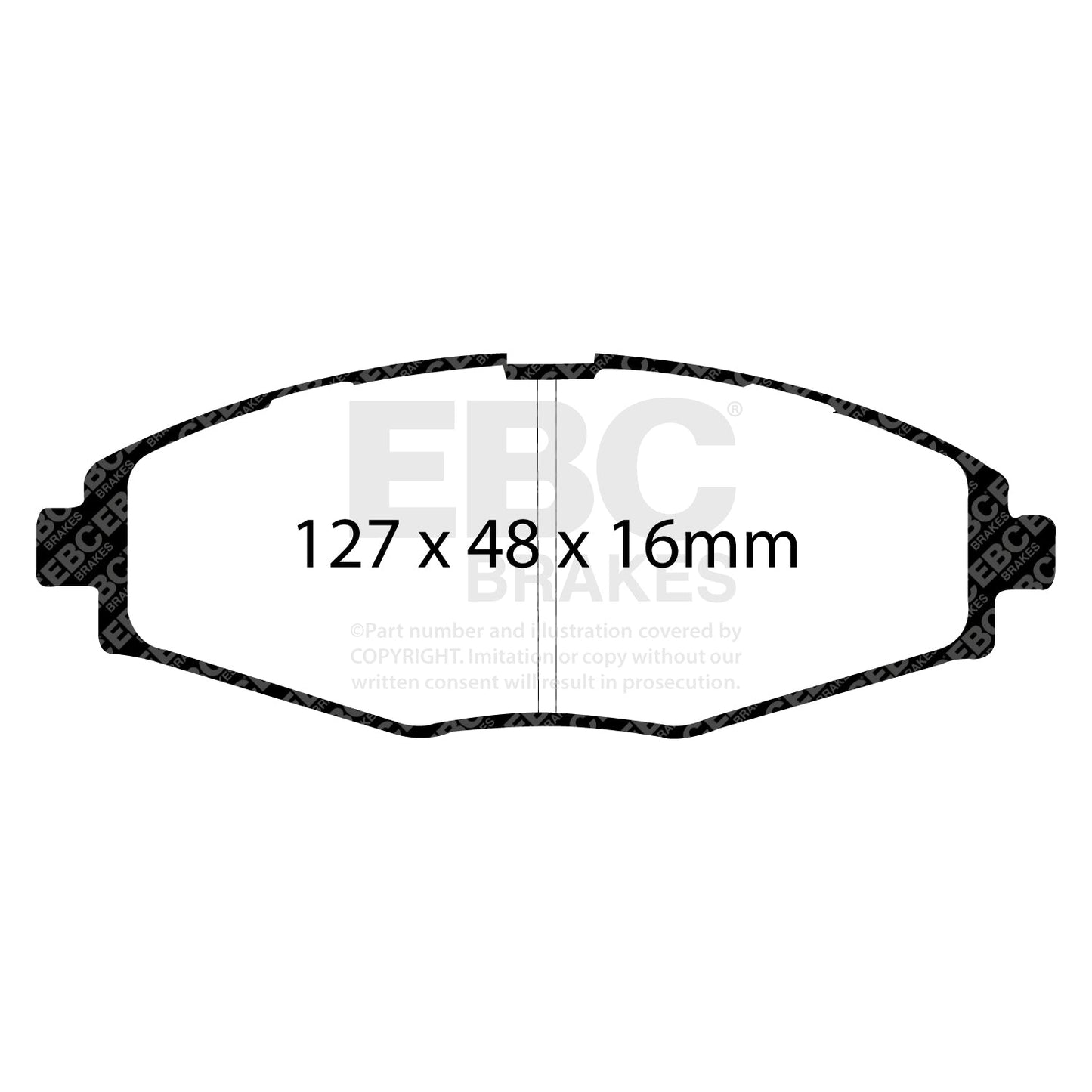 EBC Brakes Pad and Disc Kit (PDKF553)