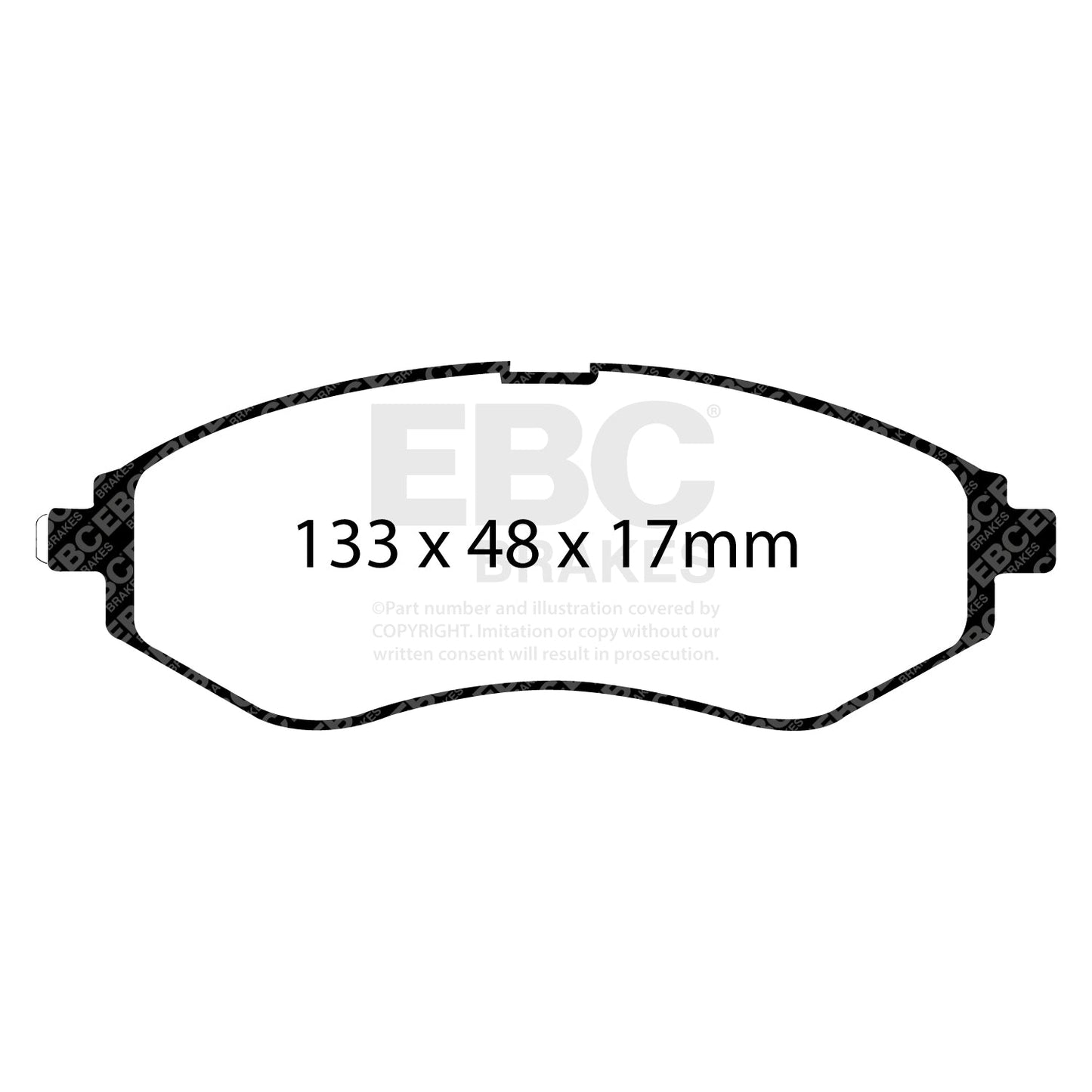 EBC Brakes Pad  and  Disc Kit (PD01KF267)