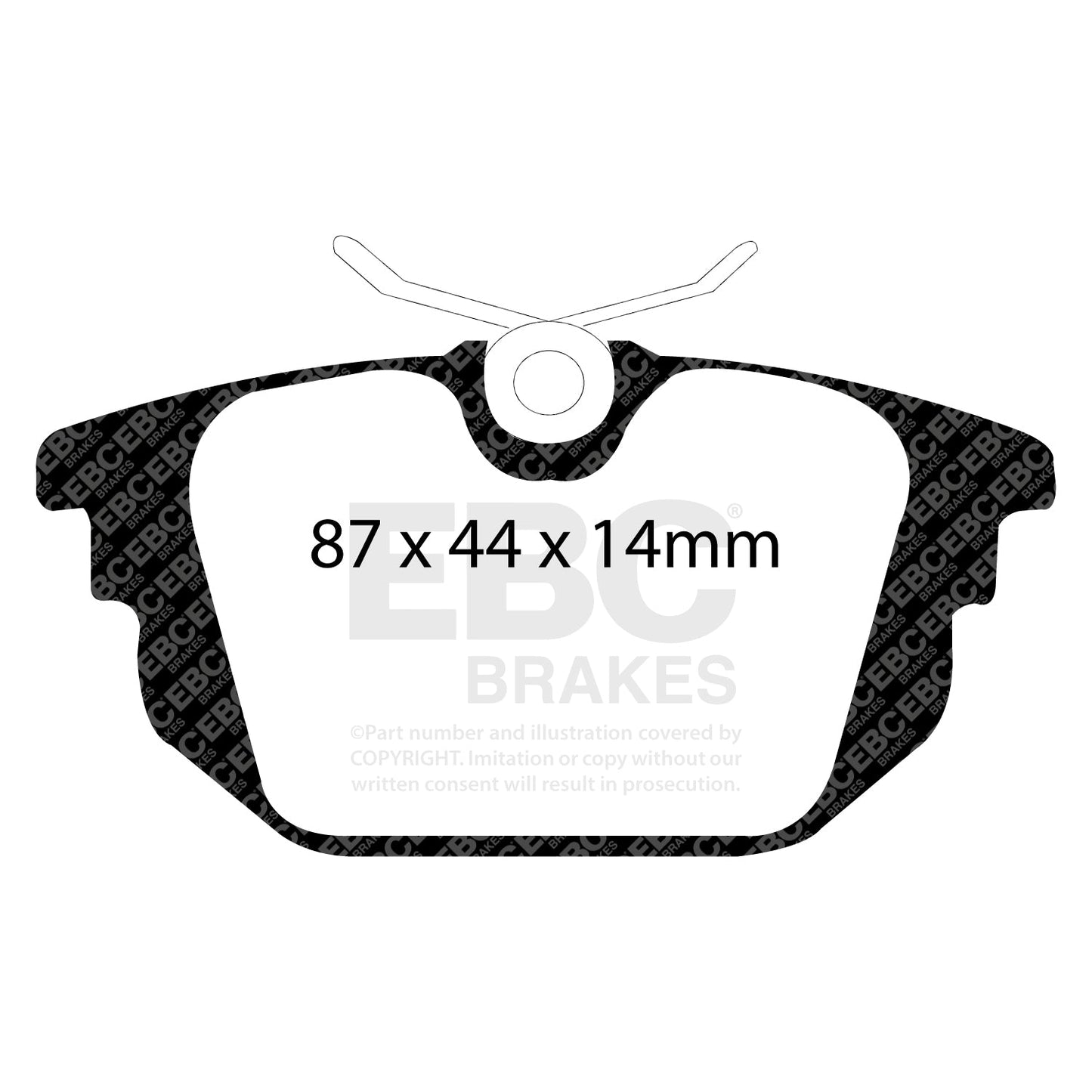 EBC Brakes Pad  and  Disc Kit (PD02KR010)
