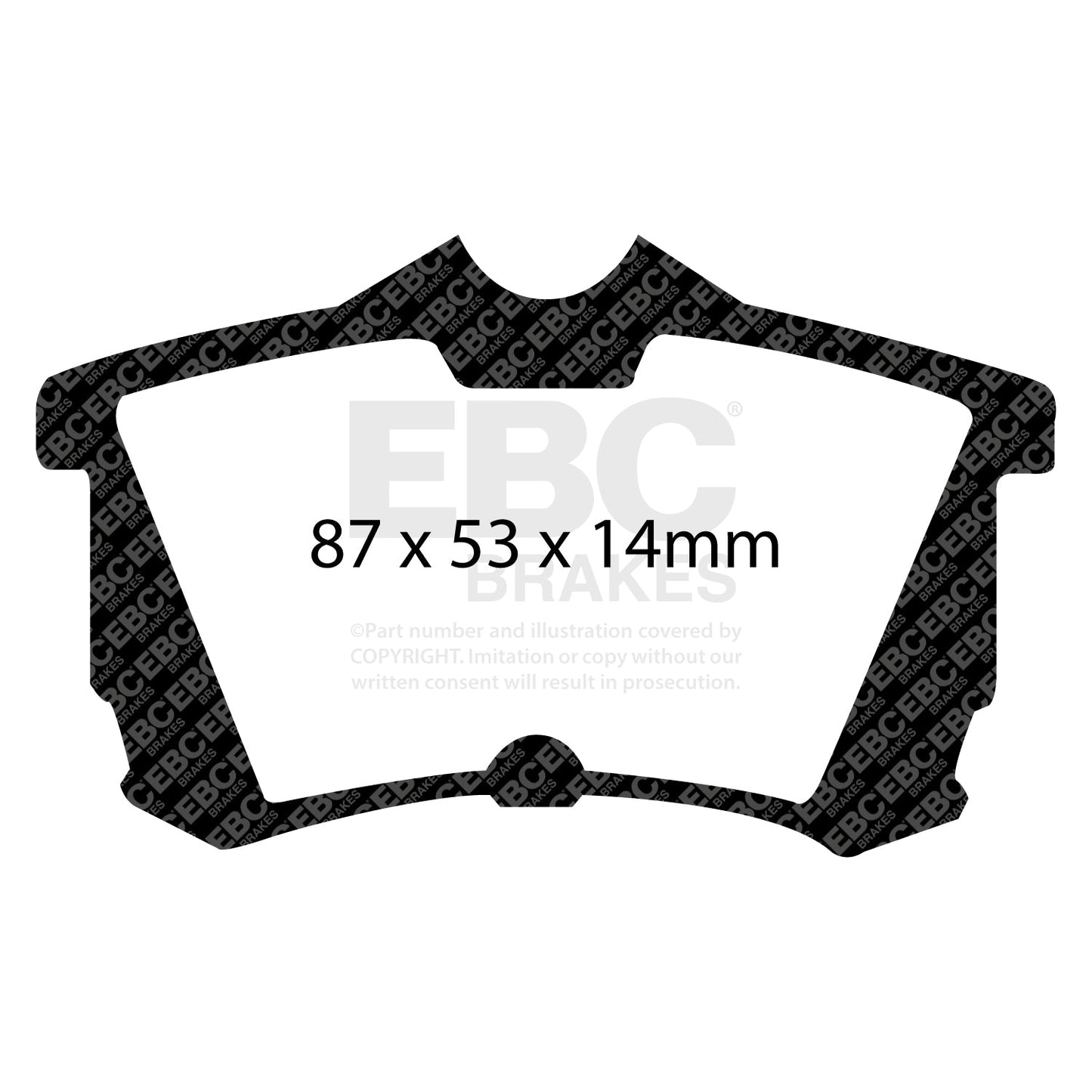 EBC Brakes Pad and Disc Kit (PD03KR320)