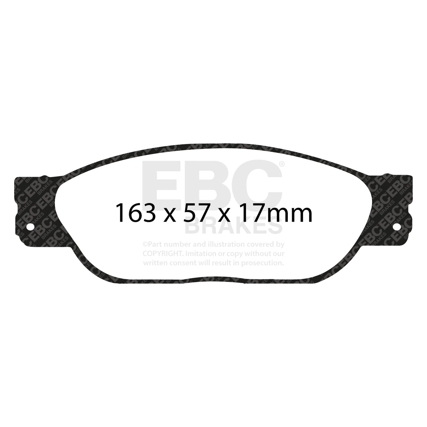 EBC Brakes Pad and Disc Kit (PDKF782)