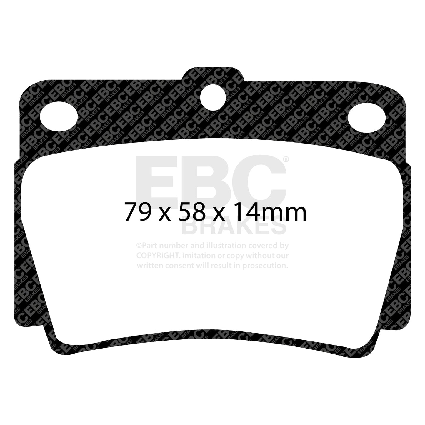 EBC Brakes Pad and Disc Full vehicle Kit (PD40K1302)