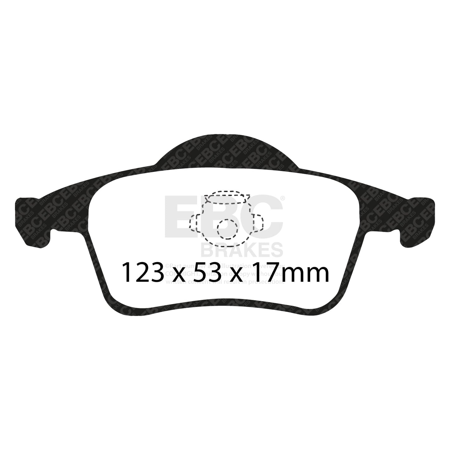 EBC Brakes Pad  and  Disc Kit (PD02KR421)