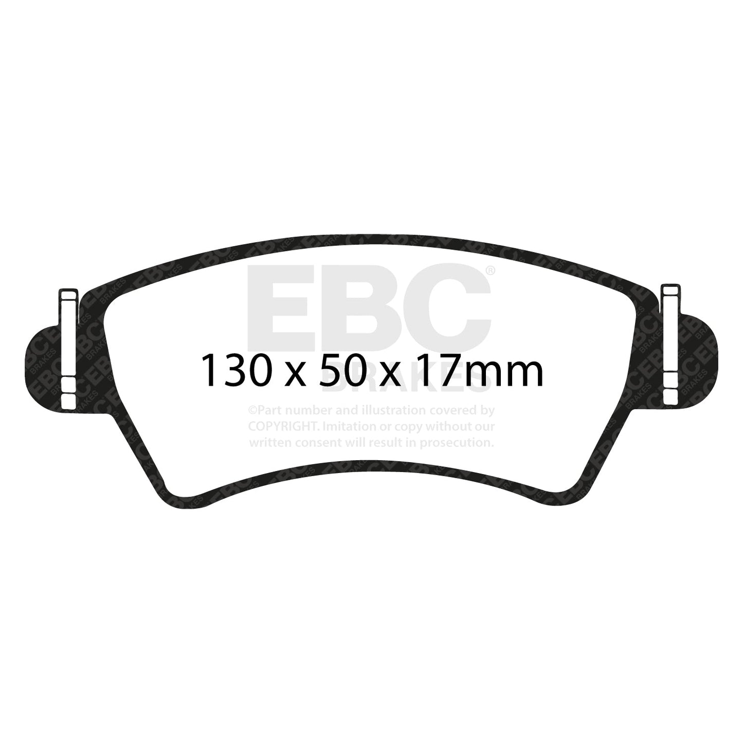 EBC Brakes Pad and Disc Kit (PD08KF168)
