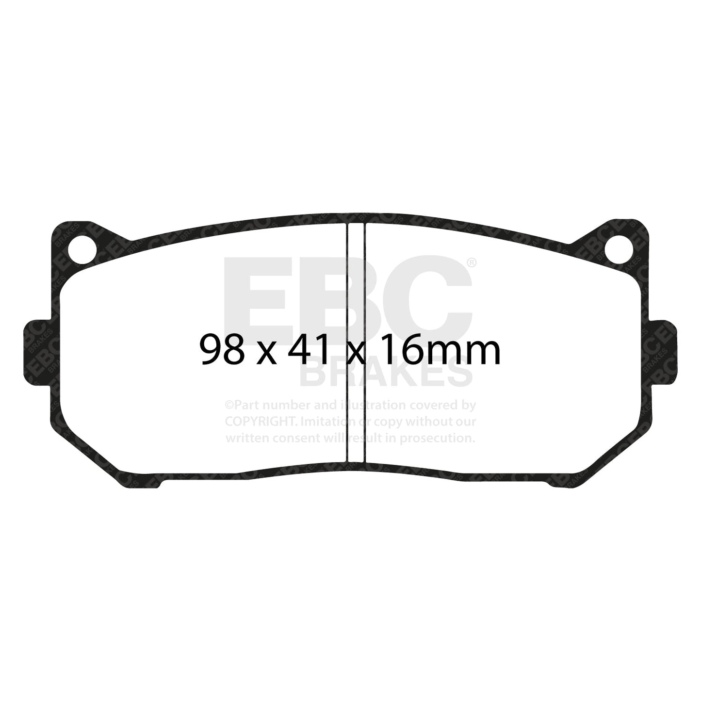 EBC Brakes Pad and Disc Kit (PDKR478)