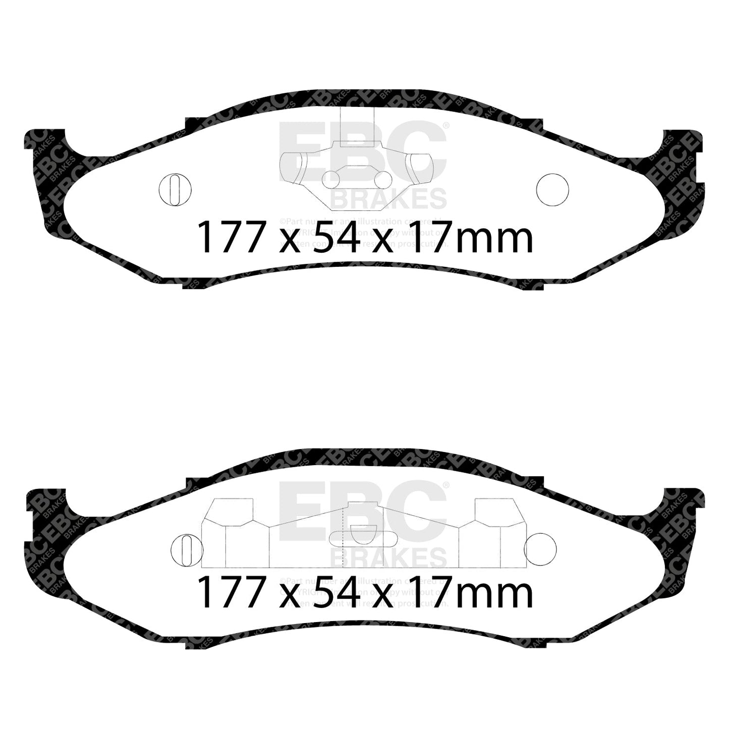 EBC Brakes Pad  and  Disc Kit (PD01KF746)