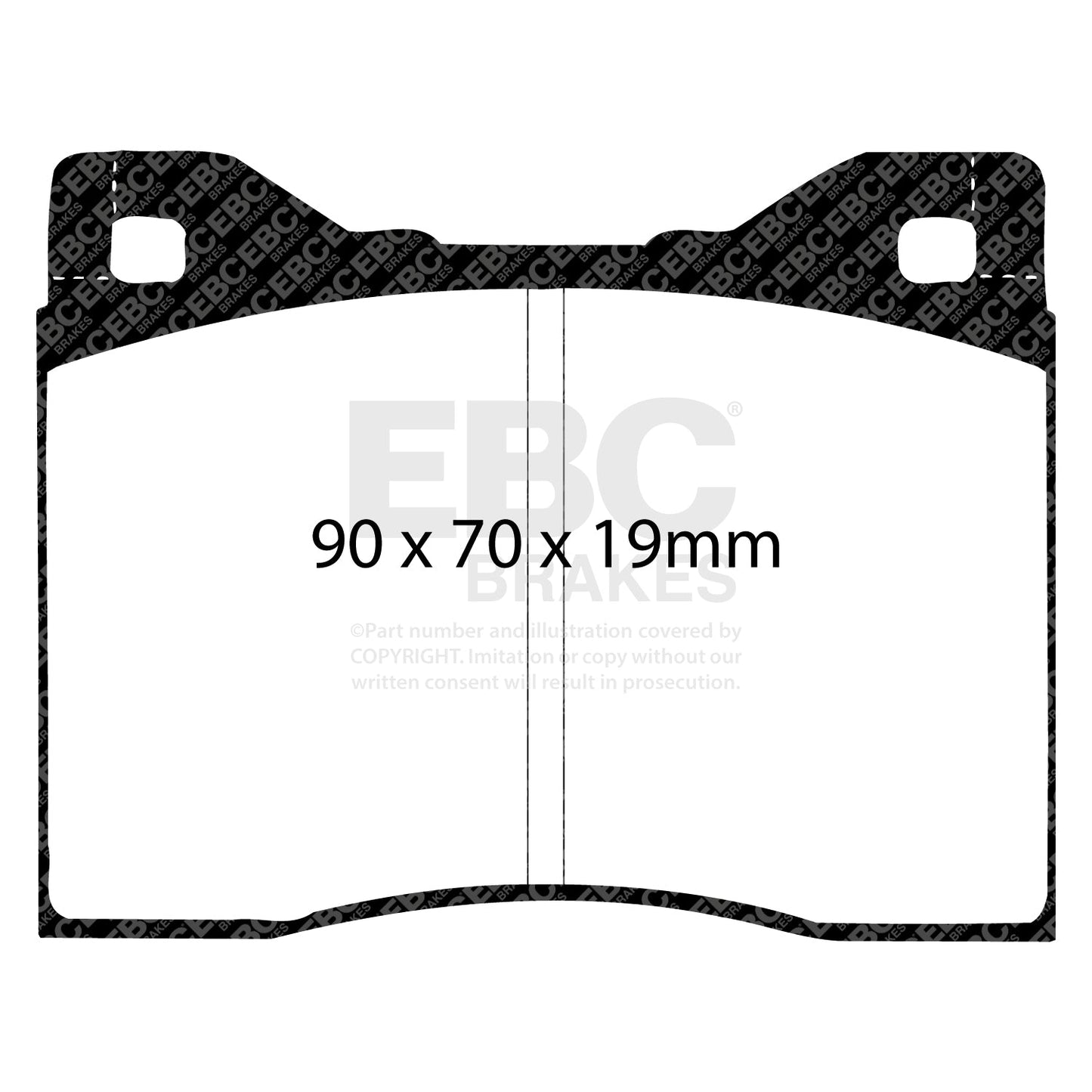 EBC Brakes Pad and Disc Kit (PDKF268)