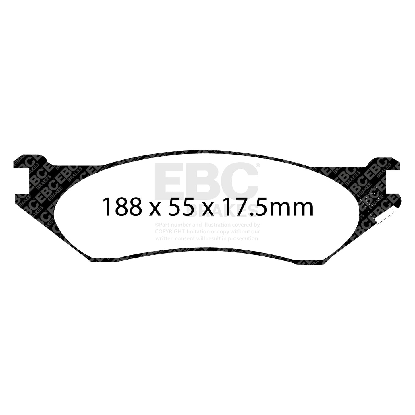 EBC Brakes Pad and Disc Kit (PDKF2209)