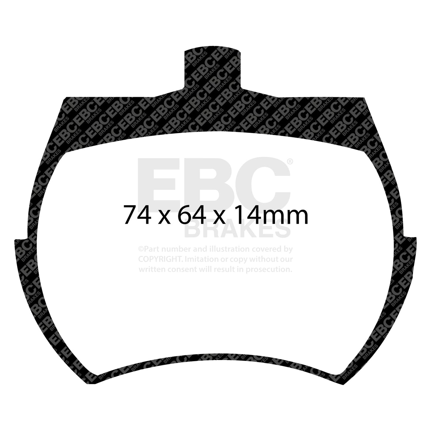 EBC Brakes Pad and Disc Kit (PD13KF095)