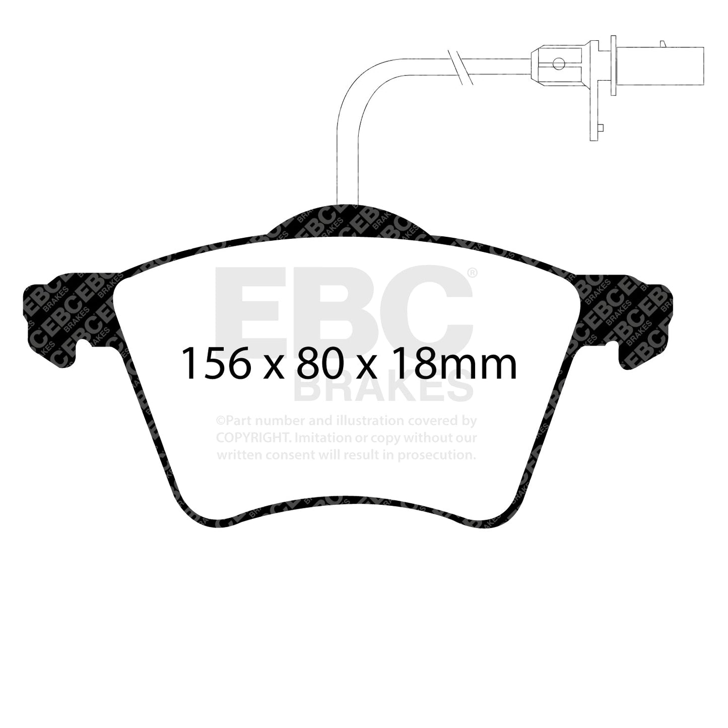 EBC Brakes Pad and Disc Kit (PDKF2078)