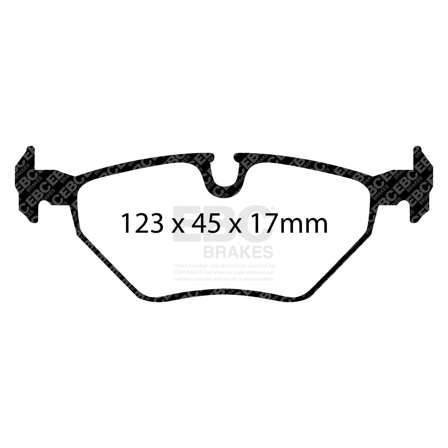 EBC Brakes Pad and Disc Kit (PDKR125)