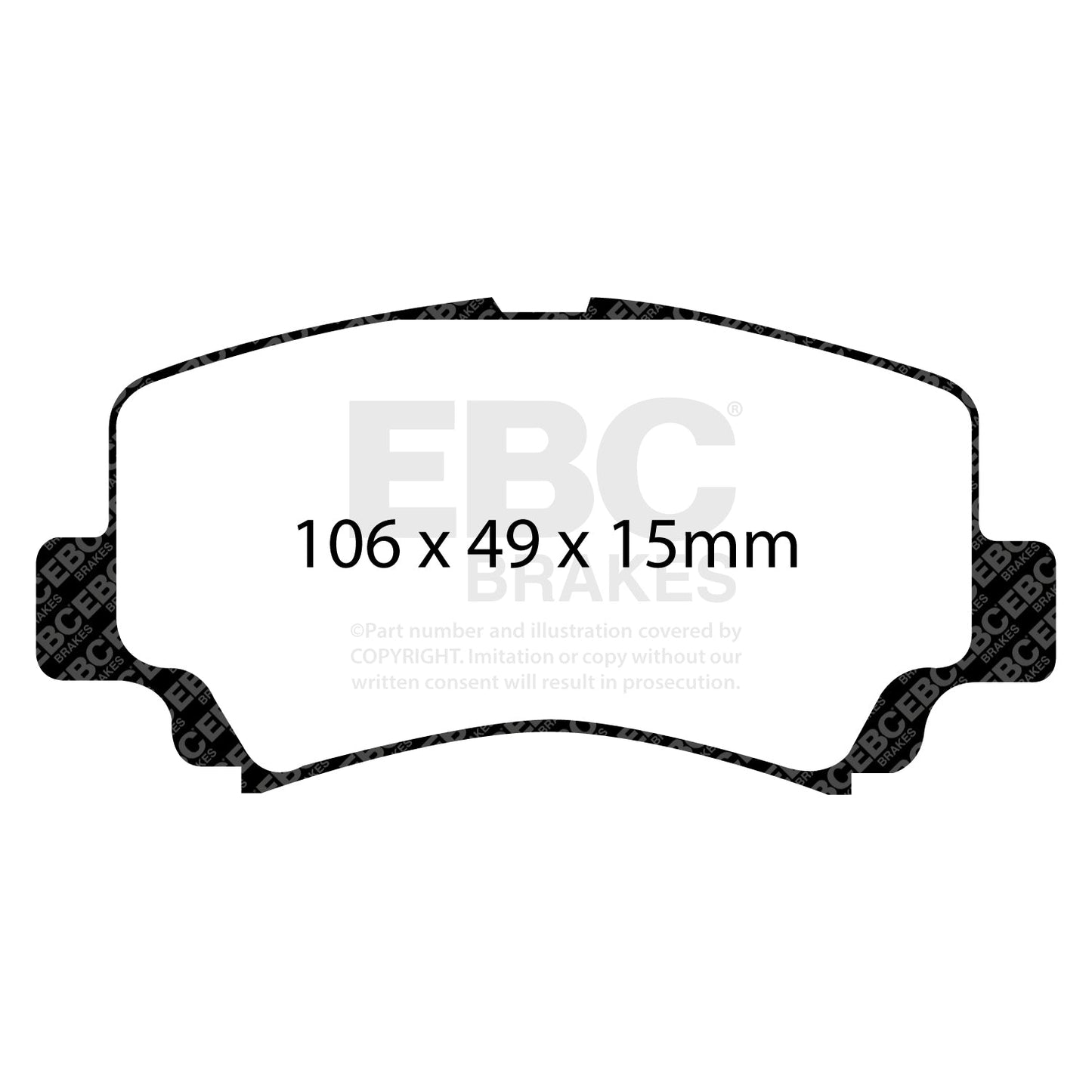 EBC Brakes Pad and Disc Kit (PDKF1475)