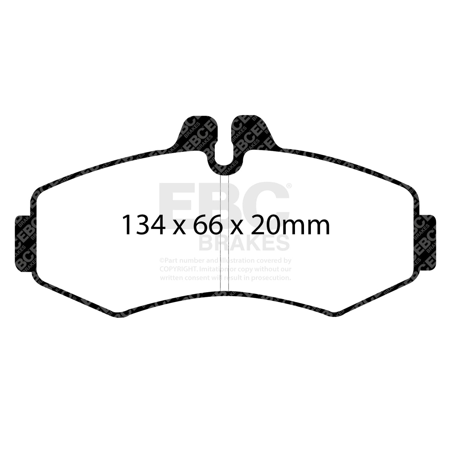 EBC Brakes Pad and Disc Kit (PDKF1249)