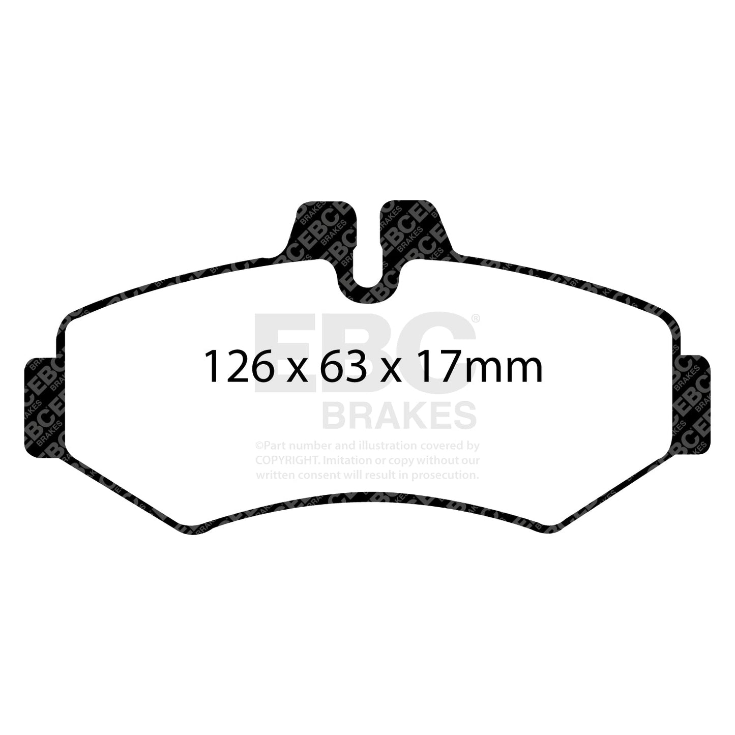 EBC Brakes Pad and Disc Kit (PDKR955)