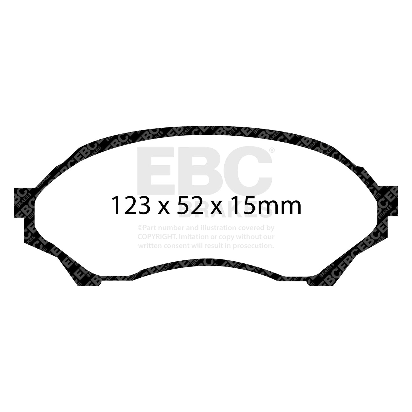 EBC Brakes Pad and Disc Kit (PDKF1141)