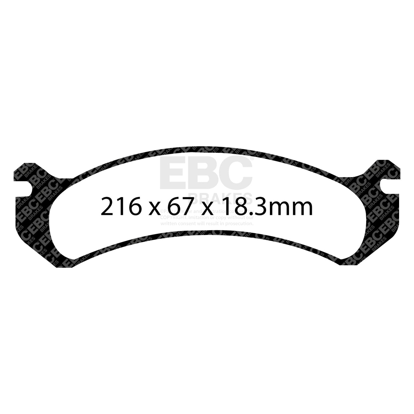EBC Brakes Pad and Disc Full vehicle Kit (PD40K890)