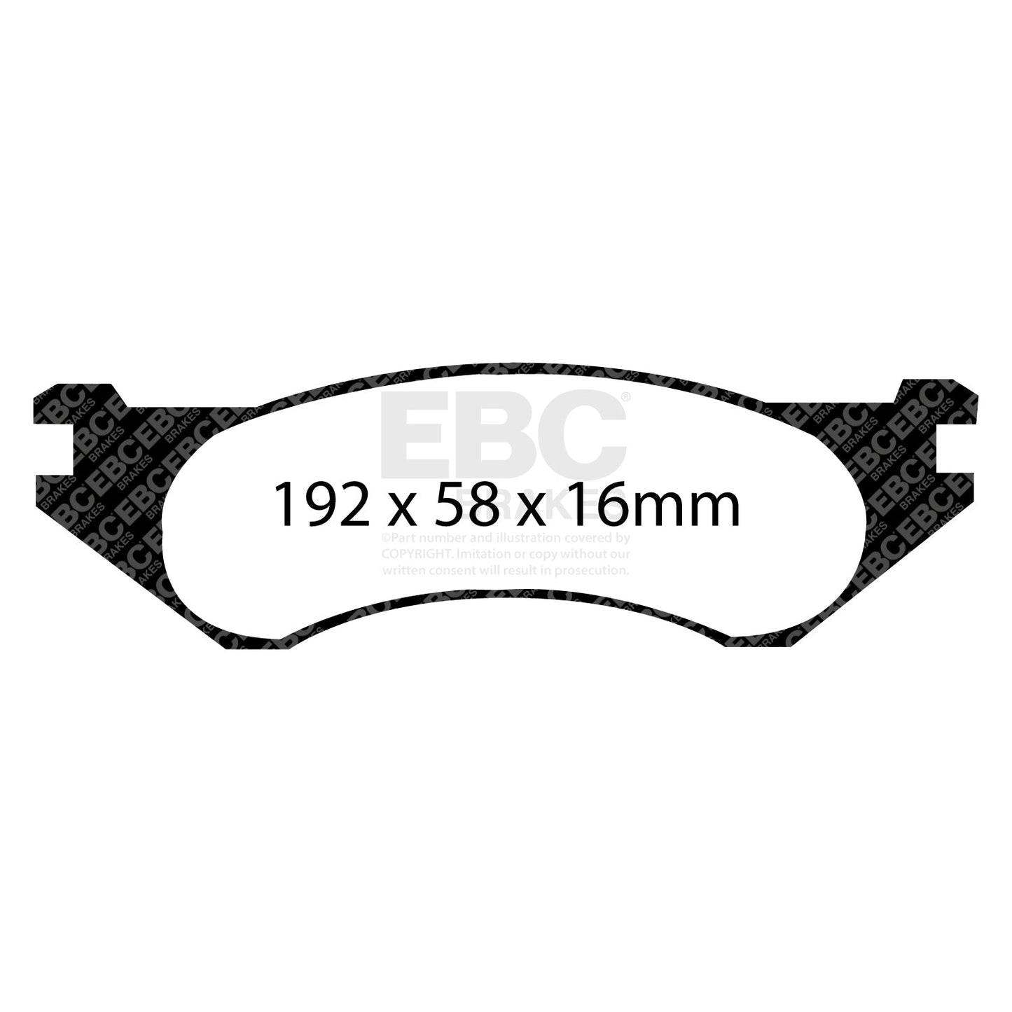 EBC Brakes Pad and Disc Kit (PD03KF407)