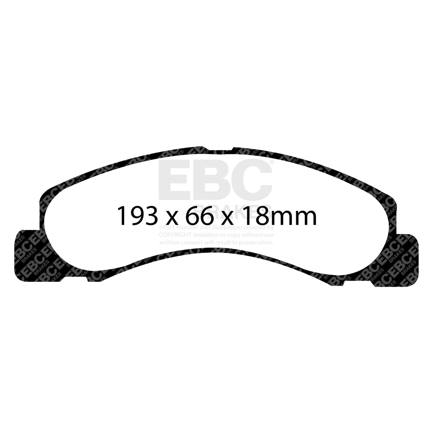 EBC Brakes Pad and Disc Kit (PD13KF284)