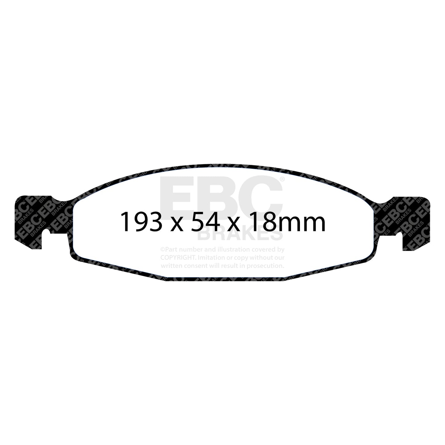 EBC Brakes Pad and Disc Kit (PDKF997)