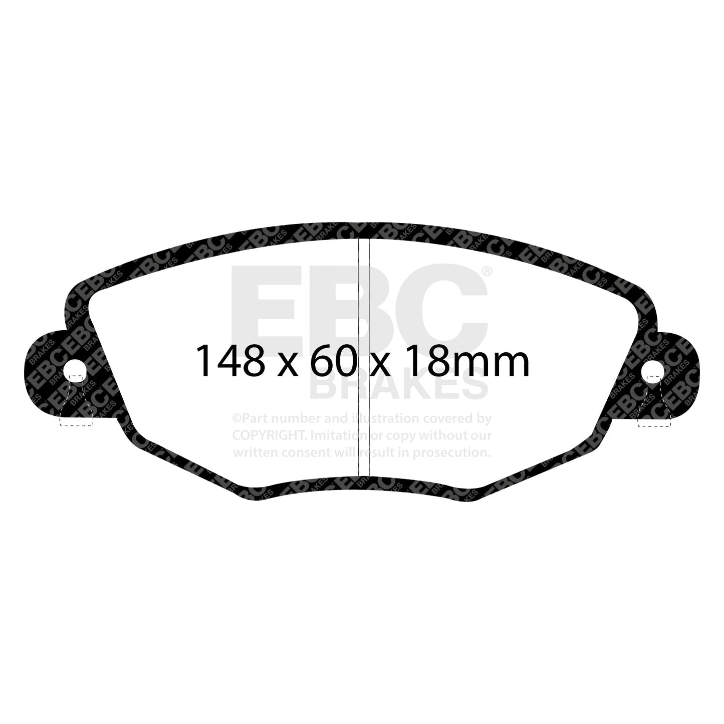 EBC Brakes Pad  and  Disc Kit (PD02KF531)